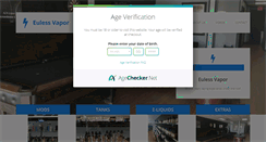 Desktop Screenshot of eulessvapor.com